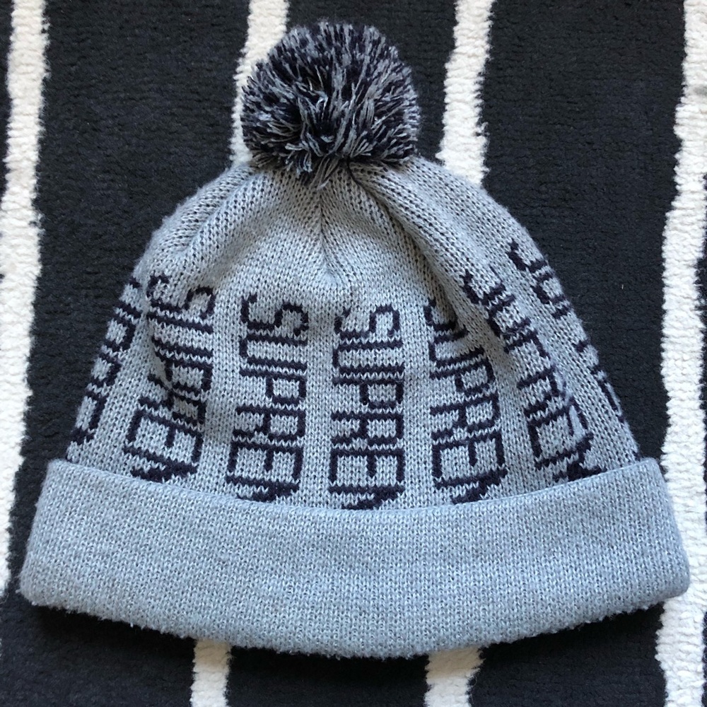 2011 Supreme Spell Out Puff Beanie